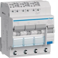 ДАВ 3x(1P+N) 6kA C-13A 30mA тип-А QC