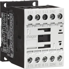 Контактор корпусний 3P + 1НЗ,  230В-АС,  9А AC-3