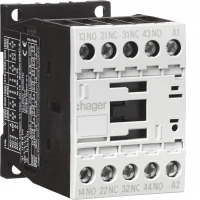 Контактор корпусний 4P,  2НВ + 2НЗ,  24В-DC,  4А AC-15
