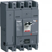 Автоматичний вимикач h3+,  P630,  In=400A,  4п,  110kA,  Energy