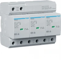 Розрядник (ПЗІП) T1+T2 3P Uc 350V 25kA 1, 5kV TCN +дод.контакт