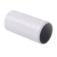 Connecting coupling for a 50 mm pipe; Ø50mm; PVC;; t application -25+60 °c; light gray