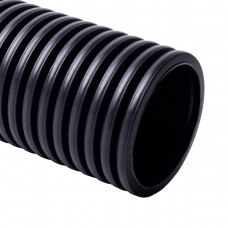 RIGID DOUBLECOAT CORRUGATED PIPE (BLACK)  160 mm