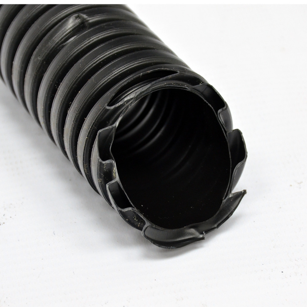 Corrugated, 40/32, For outdoor use, HDPE, black, two-layer, Product Code KF 09040_FA - product image  1