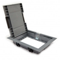 The KOPOBOX 80 hatch for a floor for inserts, an aperture of 218kh288mm, depth .80 ... 95 mm dark gray