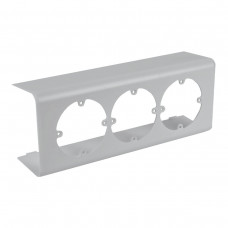 Рамка потрійна для EKE 100х60 ; Серія EKЕ; ПВХ