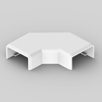 Кут прямий для LHD 20x10 ; Серія LH; ПВХ