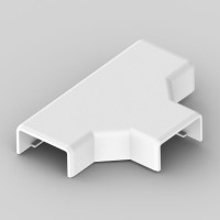 Трійник для LHD 20x10 білого кольору; Серія LHD; ПВХ