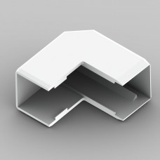 Кут зовнішній для LHD 20x20 білого кольору; Серія LHD; ПВХ