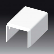 Заглушка LHD 25x20 белого цвета; Серия LHD; ПВХ