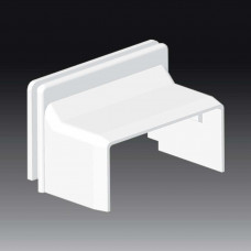 З'єднувач перехідний для коробки LK 80x28 білого кольору; Серія LHD; ПВХ