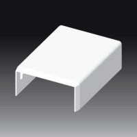 White cap for LHD 40x20; LHD series; PVC