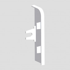 Right-side plug for LP 80x25; LP series (plinth); PVC