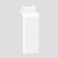 Перехідник з LP 80x25 на LHD 20x20 білого кольору; ПВХ