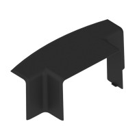 Трійник для PK 90х55 D; чорного кольору; Серія PK; ПВХ