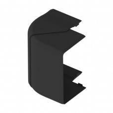 Угол наружный (регулируемый) для PK 90х55 D; черного цвета; Серия PK; ПВХ