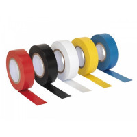 Insulating tape electrical engineer. 0,15mm 18mm, 20m, Assorted 