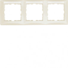 Рамка з полем д/надпису біла 3-кратна горизонтальна S.1