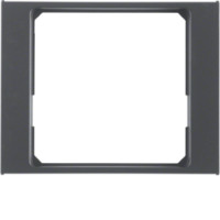 Рамка-перехідник для центральної панелі 50х50мм, антрацит, K.1