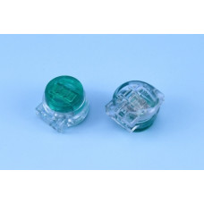 UG-wire connector type (two-sided, 3-wire 0.4 ... 0.9 mm), green Kingda.
