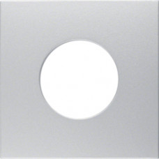 Накладка для нажимної кнопки та світлового сигналу Е10, алюміній B.х