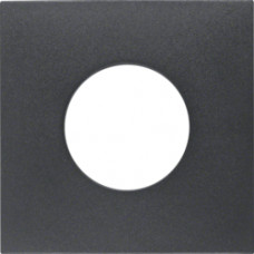 Накладка для нажимної кнопки та світлового сигналу Е10, антрацит B.х
