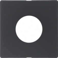 Накладка для нажимної кнопки та світлового сигналу Е10, антрацит, Q.х