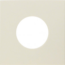 Накладка для нажимної кнопки та світлового сигналу Е10, біла S.1
