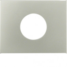Накладка для нажимної кнопки та світлового сигналу Е10, сталевий лак, K.5