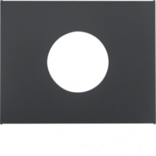 Накладка для нажимної кнопки та світлового сигналу Е10, антрацит, K.1