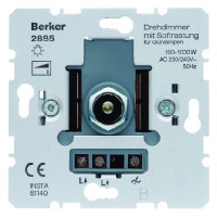 Berker S.1 Поворотно-натискний диммер 1000Вт