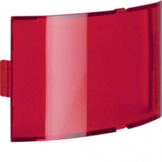 Захисна пластина для накладки інформаційного світлового сигналу, червона