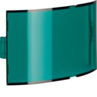 Захисна пластина для накладки інформаційного світлового сигналу, зелена