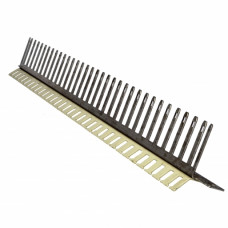 Mounting angle with open jumper comb, 32 IDC strips