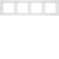 Рамка 4Х пол.білизна, горизонтальна, K.1