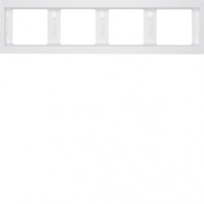 Рамка 4Х пол.білизна, горизонтальна, K.1