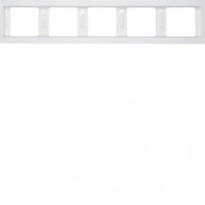Рамка 5Х пол.білизна, горизонтальна, K.1