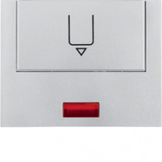 Накладка для карточного вимикача для готелів з лінзою, алюміній, K.5