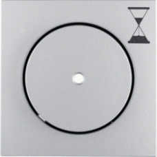 Накладка з кнопкою для механізма реле часу, алюміній B.х