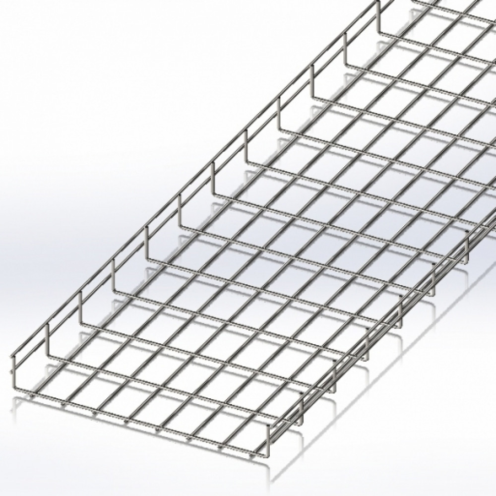 Wire cable tray WBC, 400x50, wire diameter 5 mm, Product Code CMS-WBC5-40050Z - product image  1