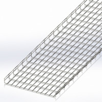  Wire cable tray 600х50mm, Ø5, L-2.5m  
