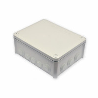 Distribution box, outdoor, plastic 240х190х95, 16 in, IP66, without terminals.