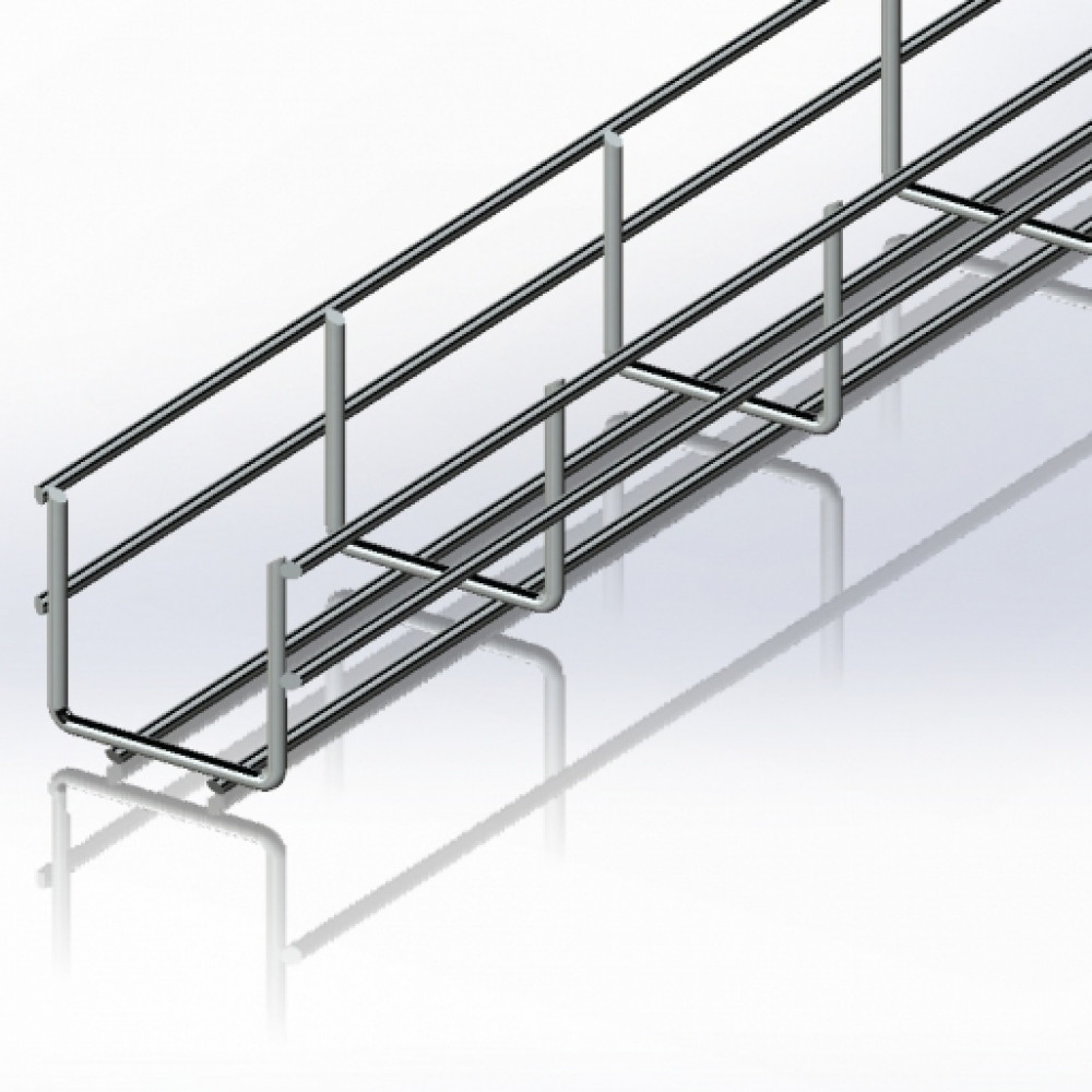 Wire cable tray WBC, 50x50, wire diameter 4 mm, Product Code CMS-WBC4-5050Z - product image  1