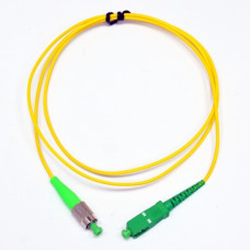 Patch cord SC/APC-FC/APC SM 1м Simplex