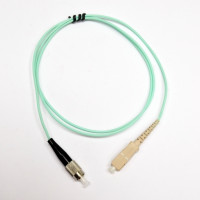 Patch cord SC/UPC-FC/UPC MM (OM3) 1м Simplex
