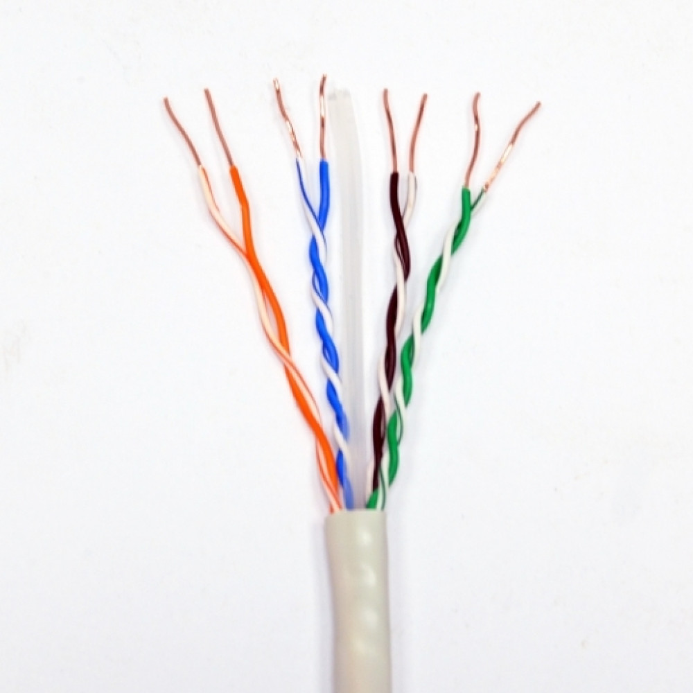 Products archive, 305, Indoor use, UTP, cat 6, PVC, Gray, Product Code OC-UTP6(250) - product image  1