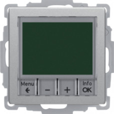Термостат цифровий з таймером, з дисплеєм, 8А/250В, алюміній, Q.х