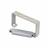 Clamp with hinged frame 100x50 gray. 
