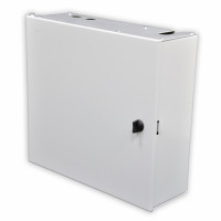 Wall optical box 24-port FC / ST Simplex, Grey.
