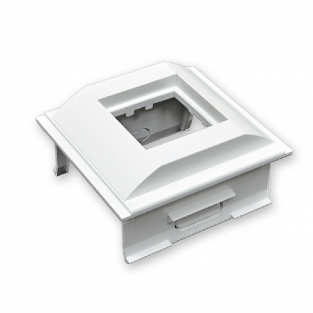 Mount housing, adapters, For trunking, Product Code VTS4545R WHI - product image  1